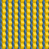Abstract blue-yellow seamless texture
