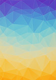 Orange blue abstract background for web design