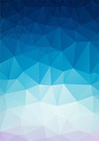 Triangle  background with geometric shapes.