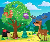 Forest animals topic image 4