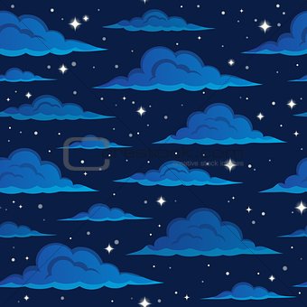 Night sky seamless background 2