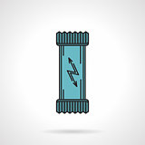 Energy bar flat vector icon