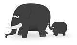 Cartoon Elephants