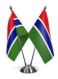 Gambia - Miniature Flags.