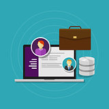 employee database human resource software system