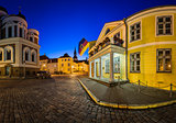 Lossi Plats Square and Alexander Nevski Cathedral in the Evening