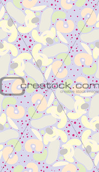 Abstract Bean Shape Background