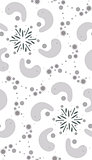 Gray Pinwheel Seamless Pattern