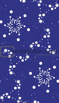 Seamless Stars and Snowflakes