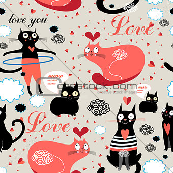 pattern lovers cats