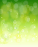 green bokeh abstract light background. Vector illustration
