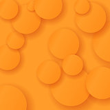 Orange Circle Background.