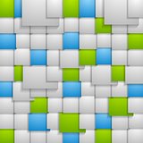 Abstract squares vector background
