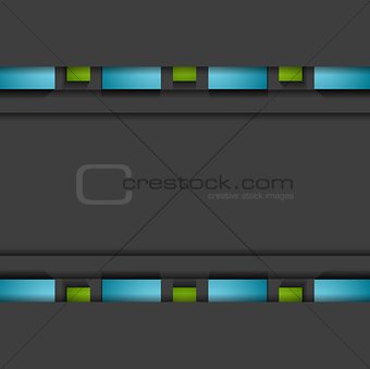 Vibrant corporate abstract background