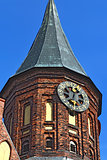 Tower Konigsberg Cathedral. Symbol of Kaliningrad, Russia
