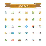 Finance Flat Icons