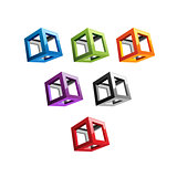 Varicolored Cubes
