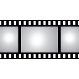 vector film strip with space for your text or image