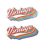 Colorful Vintage design