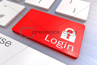 Login Keyboard Concept