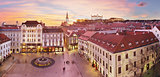 Bratislava Panorama - Main Square