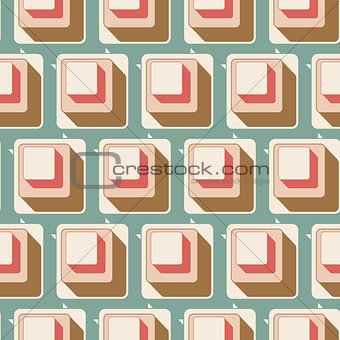 Retro seamless tile pattern background