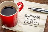 remember your goals