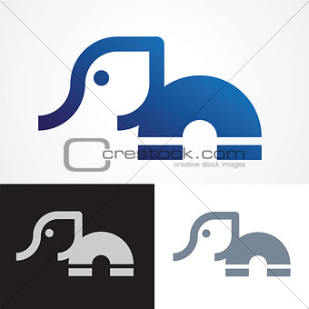 elephant symbol design