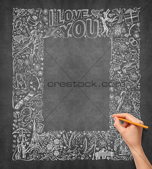 Idea Background With Human Hand