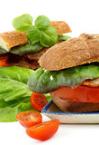 Ciabatta Bacon Sandwiches