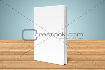 Copy-book on the edge of table