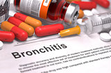 Bronchitis Diagnosis. Medical Concept.