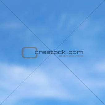 Blurred nature sky design. Sky vector backdrop.
