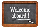 Welcome aboard on blackboard