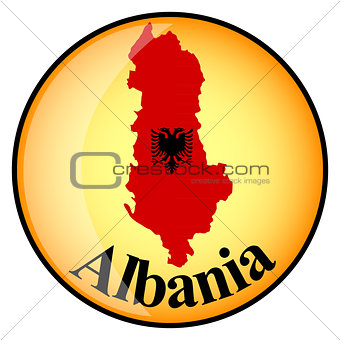 orange button with the image maps of Albania