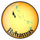 orange button with the image maps of Bahamas
