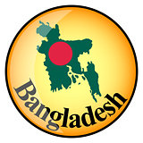 orange button with the image maps of Bangladesh