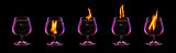 Fire cocktail collection
