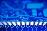 Circuit board background.