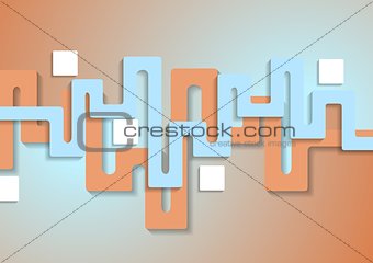 Abstract geometric vector background