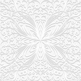 Seamless floral pattern in traditional style. Vector illustration.