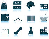 Set of shopping icon
