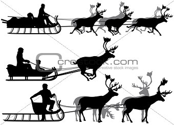 Reindeer sleighs
