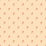 Tile vector cupcake pattern