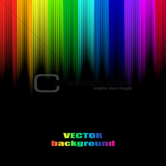 Abstract rainbow colours