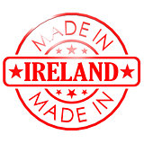 Made in Ireland red seal