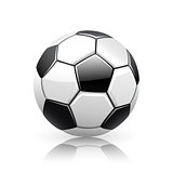 Realistic Vector Soccer Ball