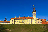 Medieval castle in Niasvizh, Belarus.