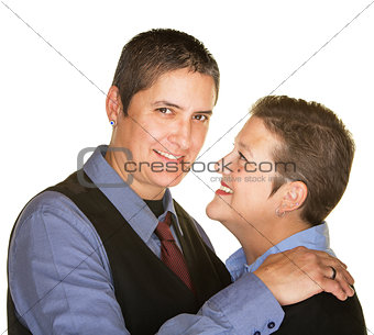 Cheerful Gay Couple