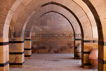 Stone Arches on Turkish Caravansary